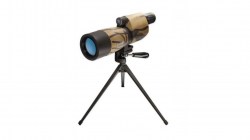 Bushnell 18-36x50mm Sentry Porro Prism Spotting Scope, Camo Brown 783718